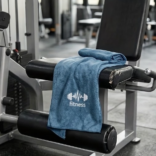 APEXPULZE Ultra-Dry Performance Gym Towel (Embroidered)