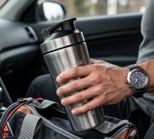 APEXPULZE Insulated Stainless Steel Shaker (750ml)