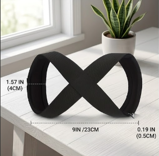 APEXPULZE Pulse-Grip Figure-8 Lifting Straps