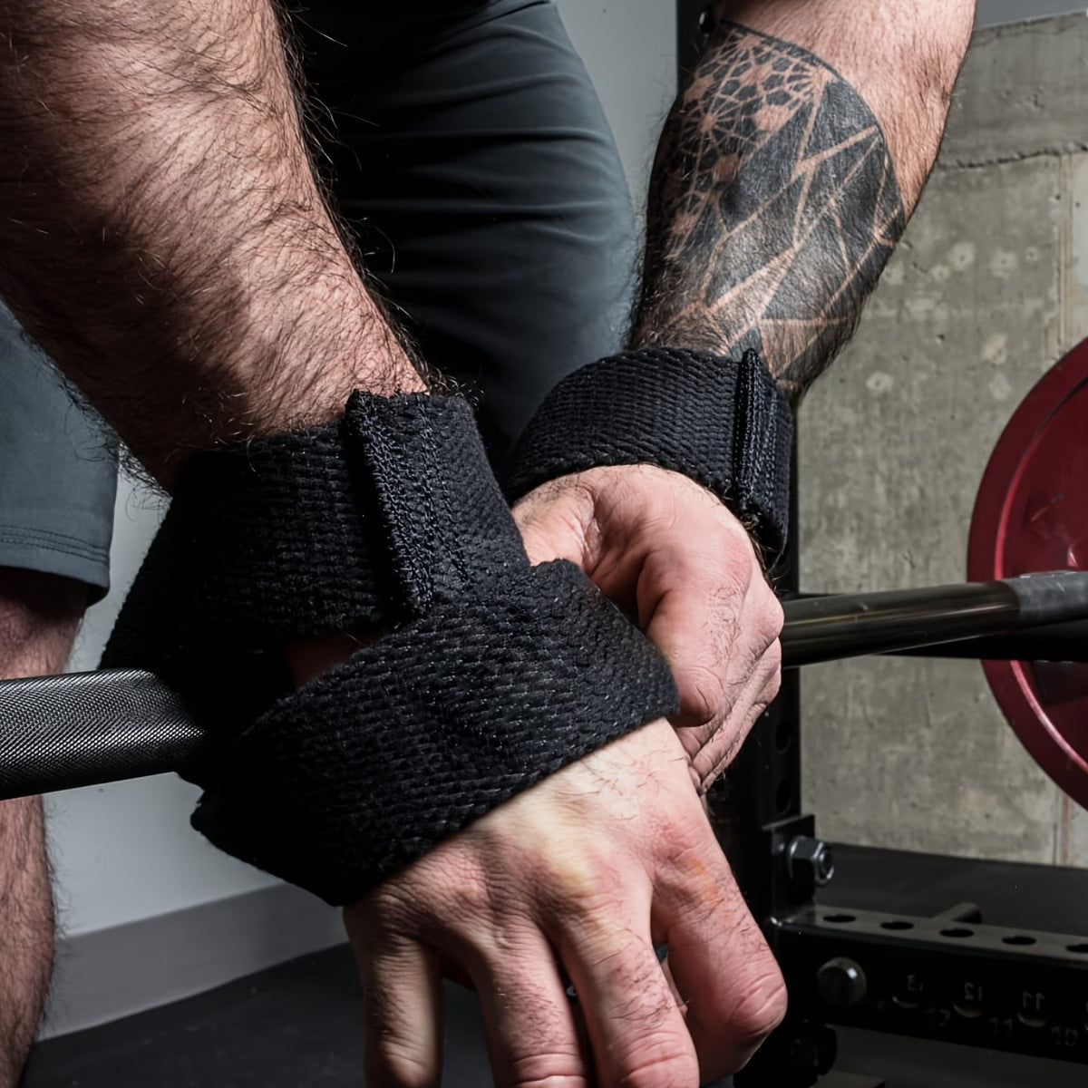 APEXPULZE Pulse-Grip Figure-8 Lifting Straps