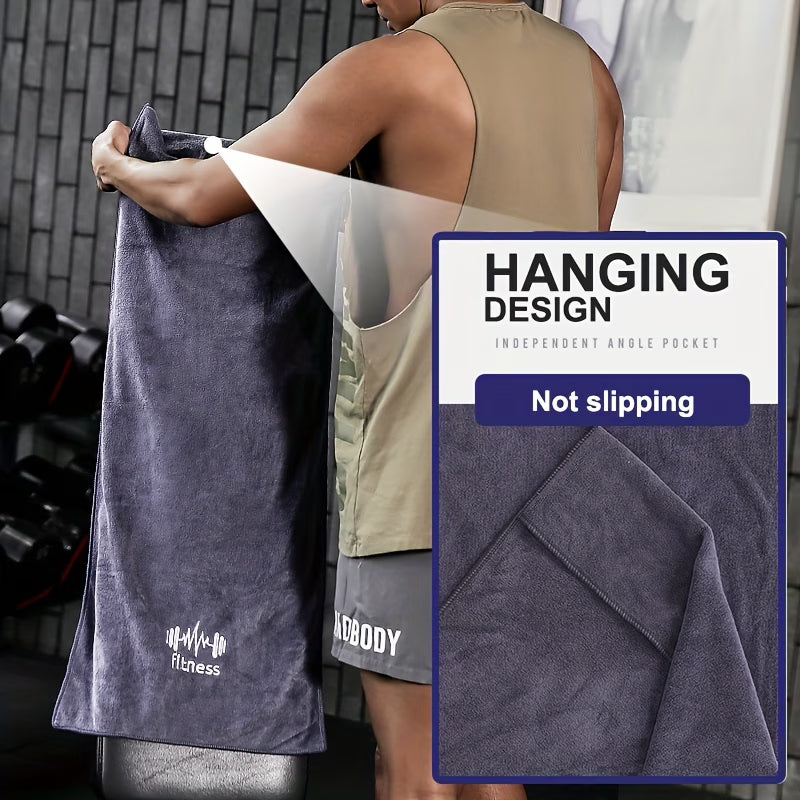APEXPULZE Ultra-Dry Performance Gym Towel (Embroidered)
